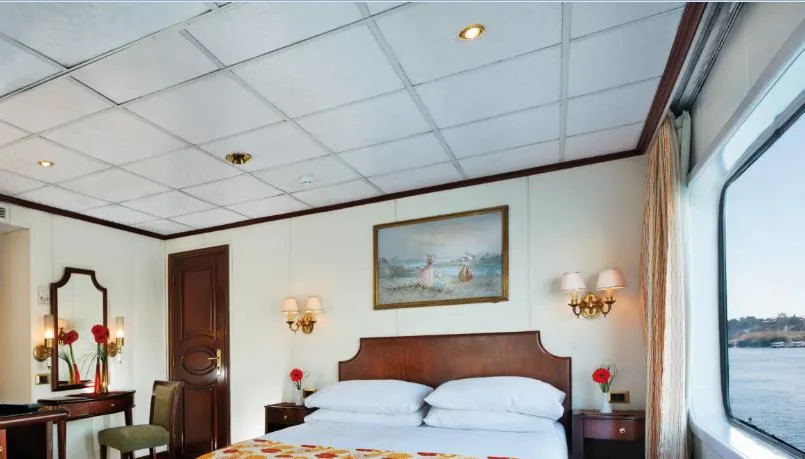 Cabin aboard the Radamis II Nile Cruise Nile cruise